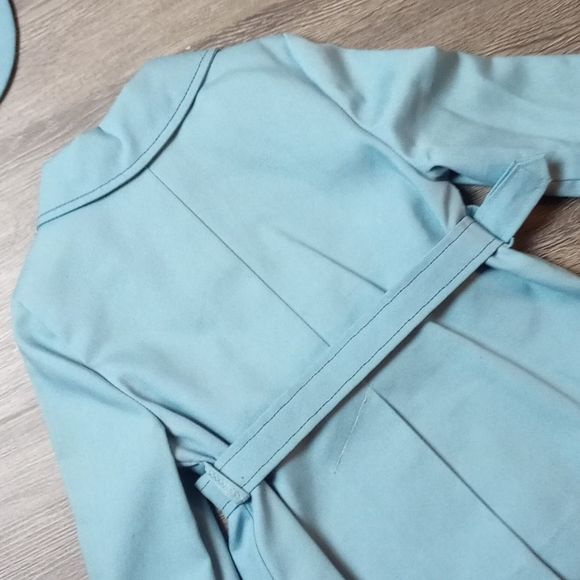 Vintage Boys Peacoat with Belt and Hat - Picture 10 of 11